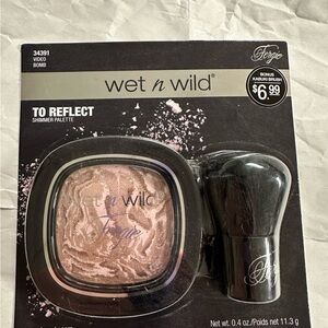 NEW Wet n Wild Fergie Shimmer Palette with Brush-Video Bomb